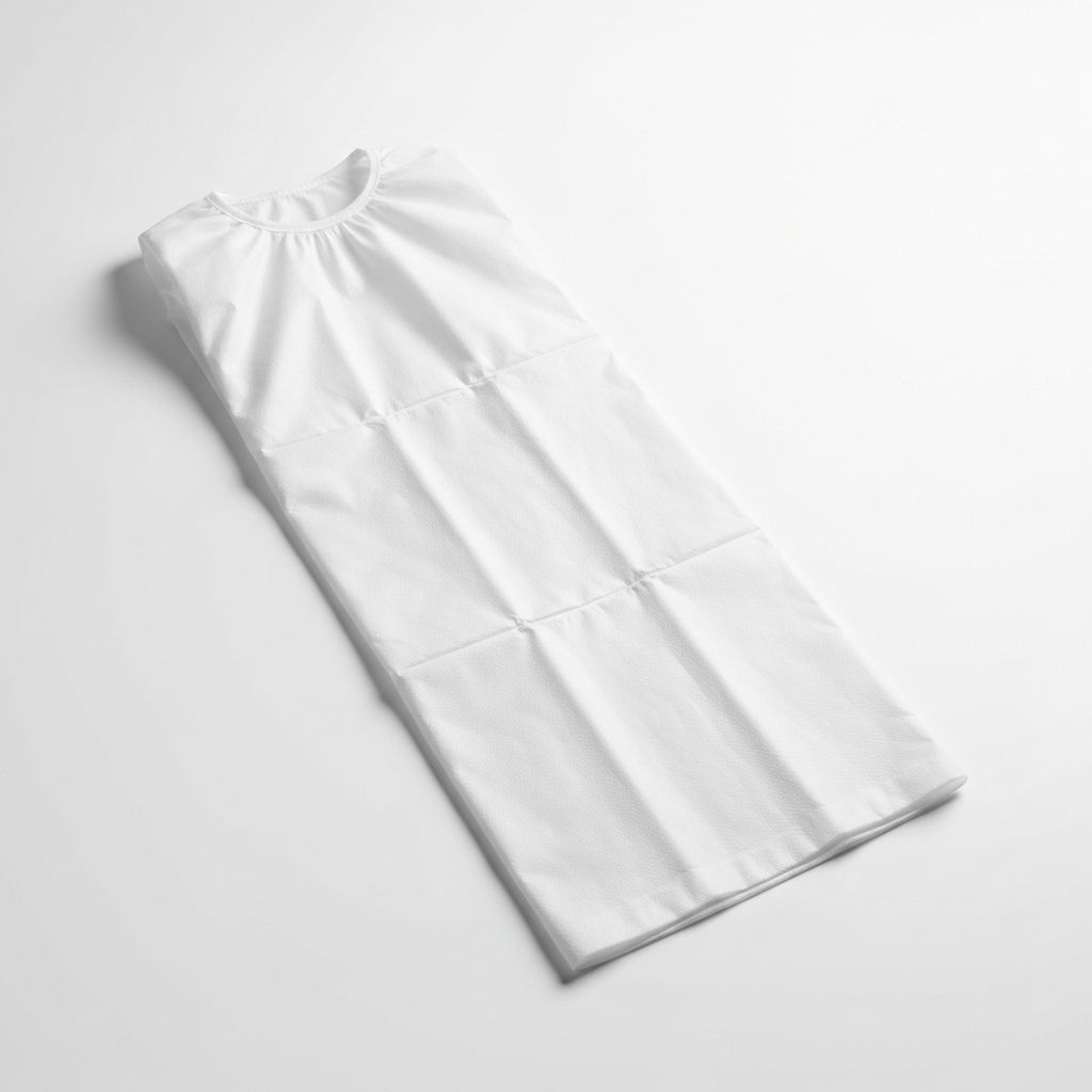 Avental Descartável Branco
