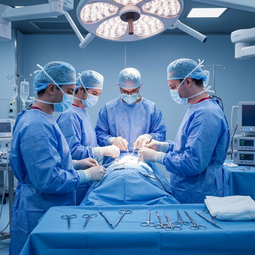 Centro cirúrgico hospitalar